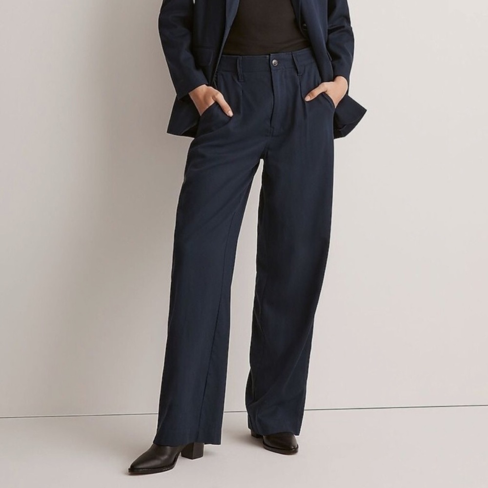 Madewell Neale Straight Leg Pant in Drapewear